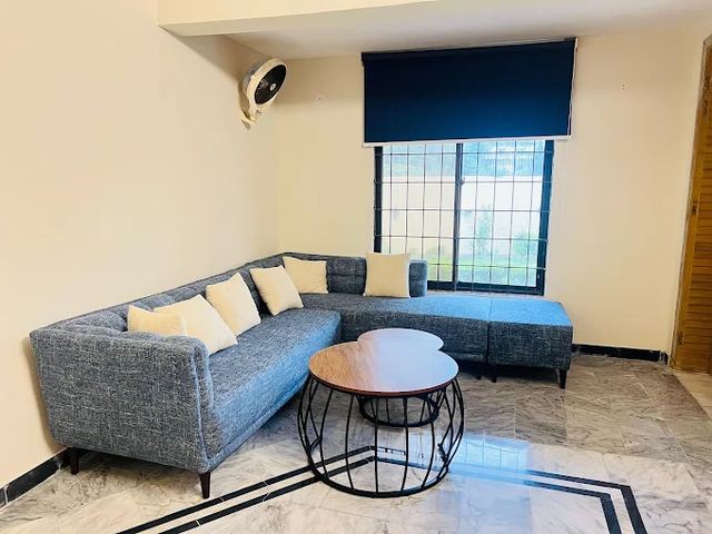 Lounge seating by the window