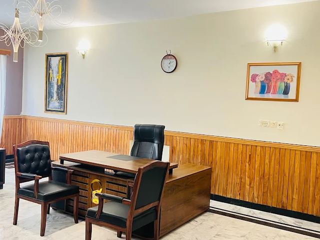 Office desk and workspace